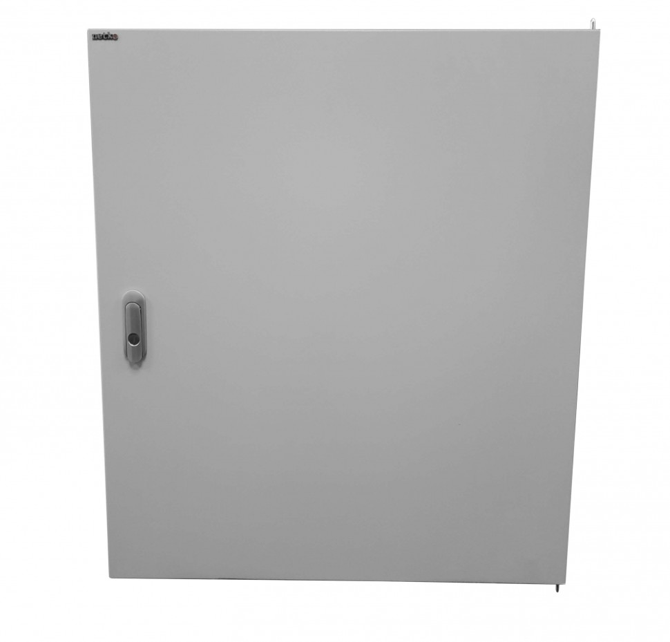 Дверь металлическая с ручкой для шкафа WMA, DUO 6*18 Netko, серая