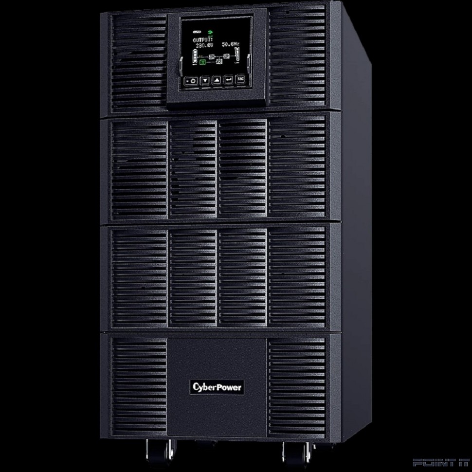 CyberPower OLS6KE ИБП NEW {Online, Tower, 6000VA/6000W USB/RS-232/SNMPslot, Dry/ EPO/ Bypass/ Remote Cloud Card, Terminal block, 12В/7 Ач х 20}