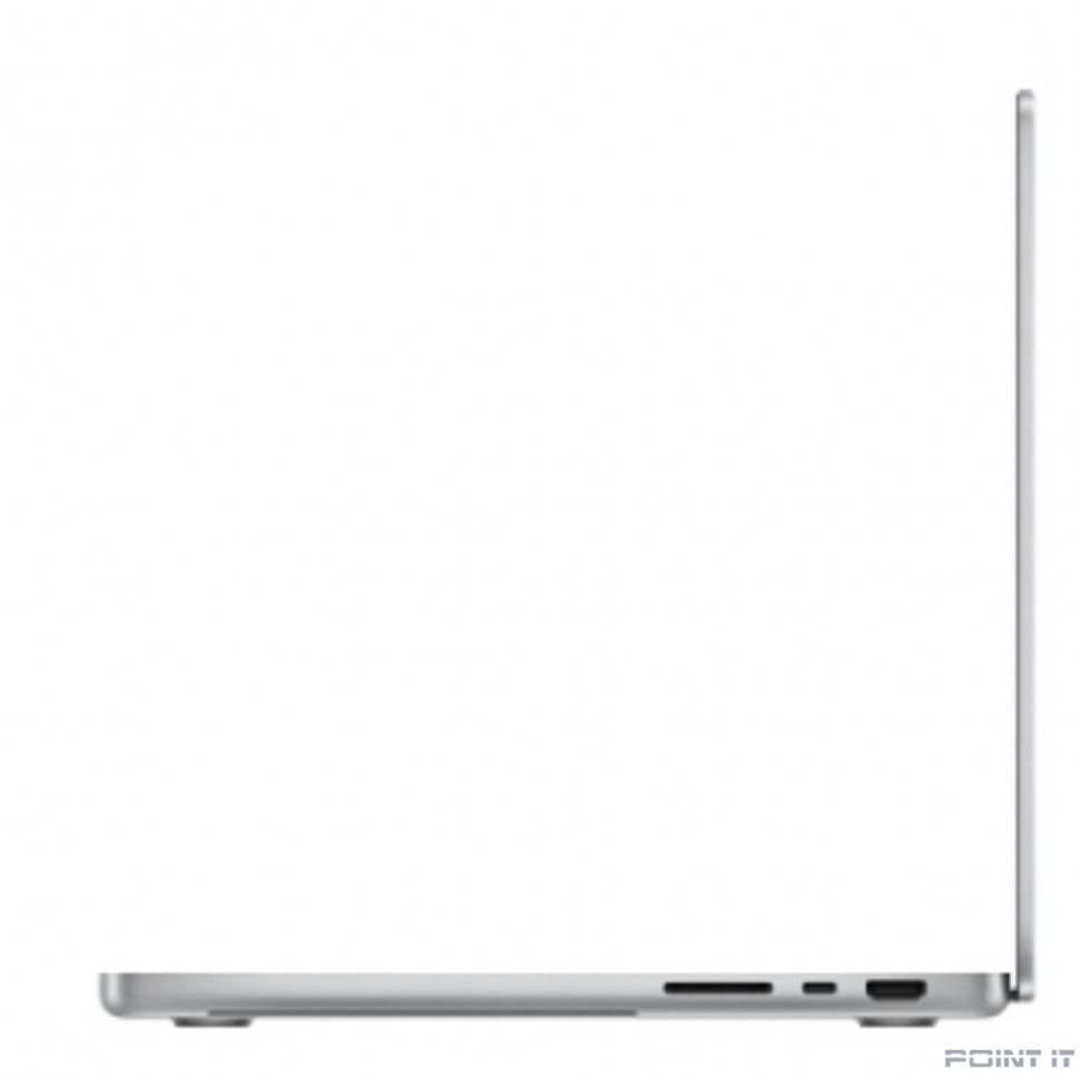 Ноутбук Apple MacBook Pro 14-inch 2024 [MX2F3LL/A] (КЛАВ.РУС.ГРАВ.) Silver 14.2" Liquid Retina XDR {(3024x1964) M4 Pro 14C CPU 20C GPU/24GB/1TB SSD/без переходника на EU арт.11007065}