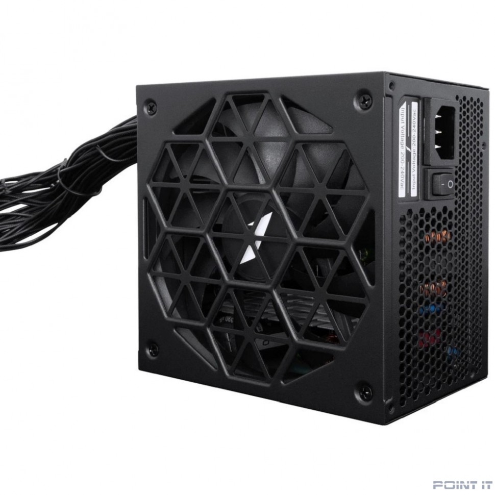 1STPLAYER ACK 750W Black / ATX 2.4, APFC, 80 PLUS Standard, Double Forward, 140mm fan, non-modular / HA-750AC2