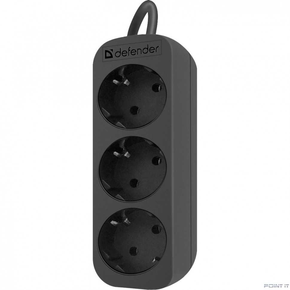 Defender Удлинитель M350 5.0 м, 3 розетки [99323], с заземлением