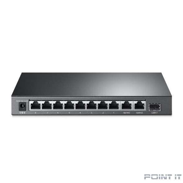 Коммутатор 10PORT 8POE+ TL-SG1210MP TP-LINK