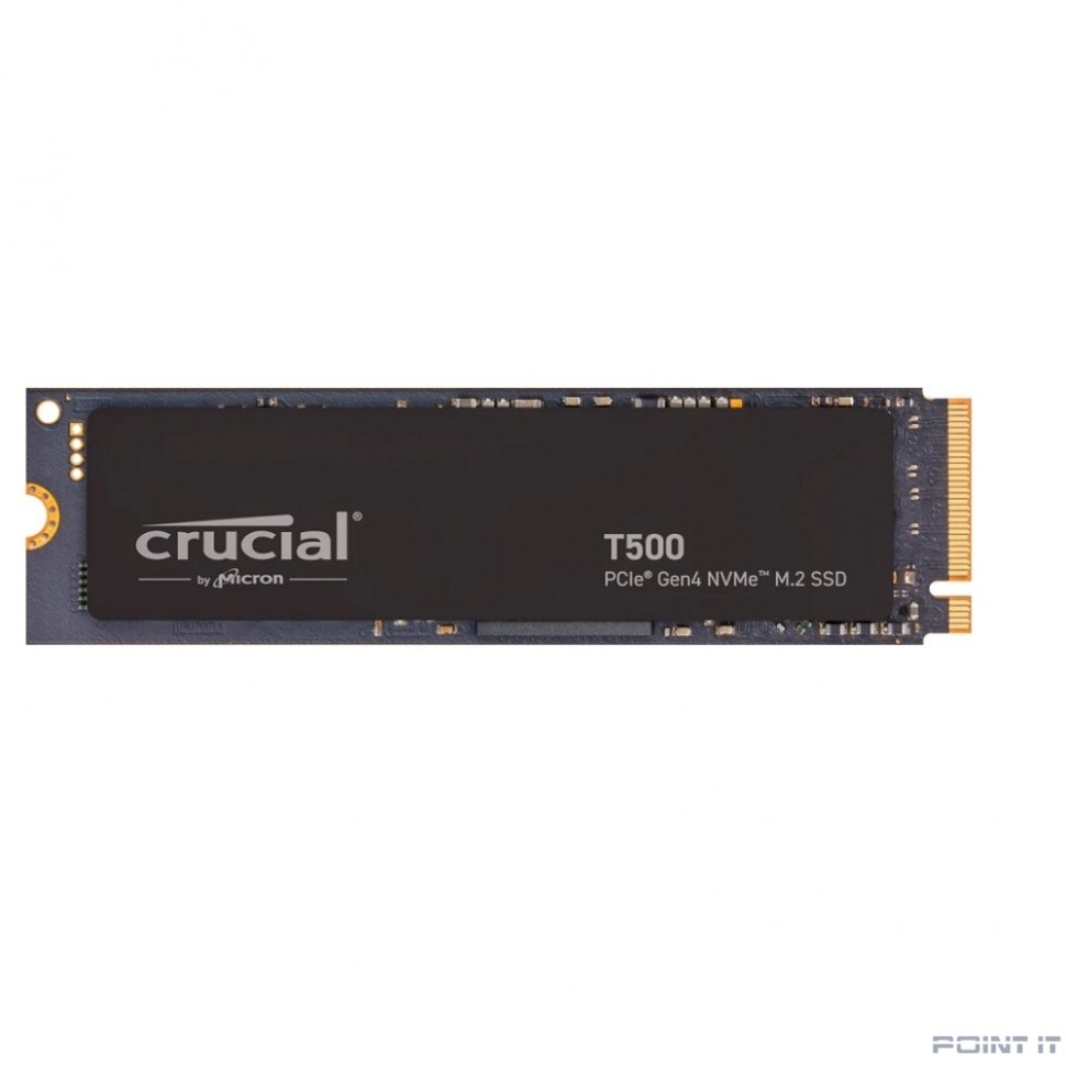 Твердотельный накопитель SSD Crucial T500 2TB PCIe Gen4 NVMe M.2 SSD CT2000T500SSD8