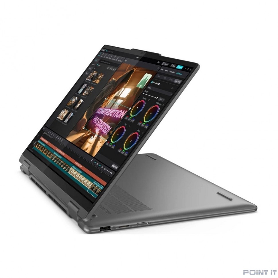 Ноутбук Lenovo Yoga 7 2-in-1 14IML9 [83DJ0096RU] Grey 14" {WUXGA (1920x1200) OLED TS 400nits Ultra 7 155H(1.4Ghz)/16Gb/1Tb SSD/Win11H/+Pen/360/металл}