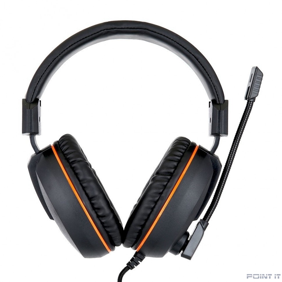 Gembird MHS-G100, код "Survarium", черн/ор, рег. громкости, откл. мик, кабель 2,5м