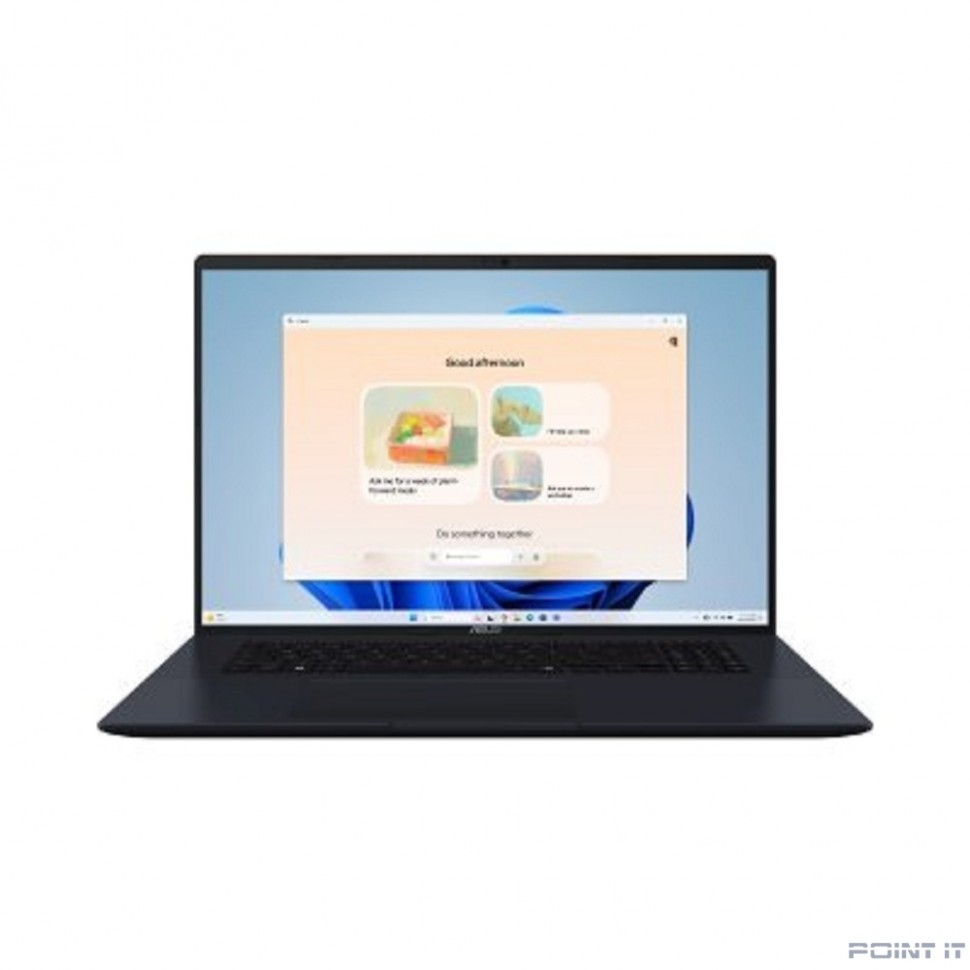 Ноутбук ASUS VivoBook 18 M1807HA-S8138X [90NB15P1-M009M0] Quiet Blue 18" {WUXGA Ryzen 7 260(3.8Ghz)/32768Mb/1024PCISSDGb//Win11Pro}