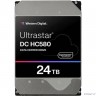 24Tb WD Ultrastar DC HC580 {SATA 6Gb/s, 7200 rpm, 512mb buffer, 3.5"} [WUH722424ALE6L4]
