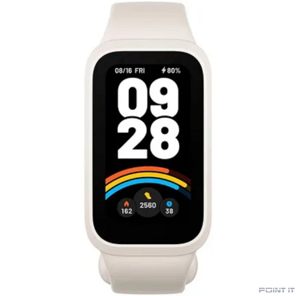 Фитнес-трекер Xiaomi Smart Band 9 Active RU Beige/White