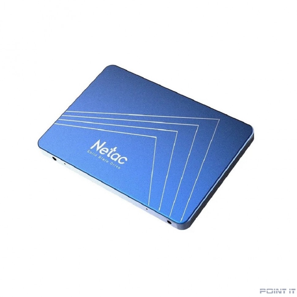 SSD 2.5" Netac 480Gb N535S Series <NT01N535S-480G-S3X> Retail (SATA3, up to 540/490MBs, 3D NAND, 280TBW, 7mm)