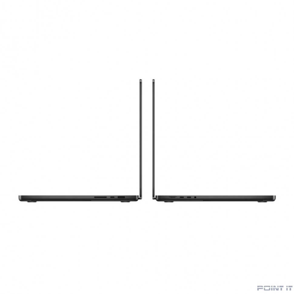 Ноутбук Apple MacBook Pro 16-inch 2024 [MX2Y3ZP/A] (КЛАВ.РУС.ГРАВ.) Space Black 16" Liquid Retina XDR {(3456x2234) M4 Pro 14C CPU 20C GPU/48GB/512GB SSD/необходимо докупить переходник арт.11007065} (A3403)
