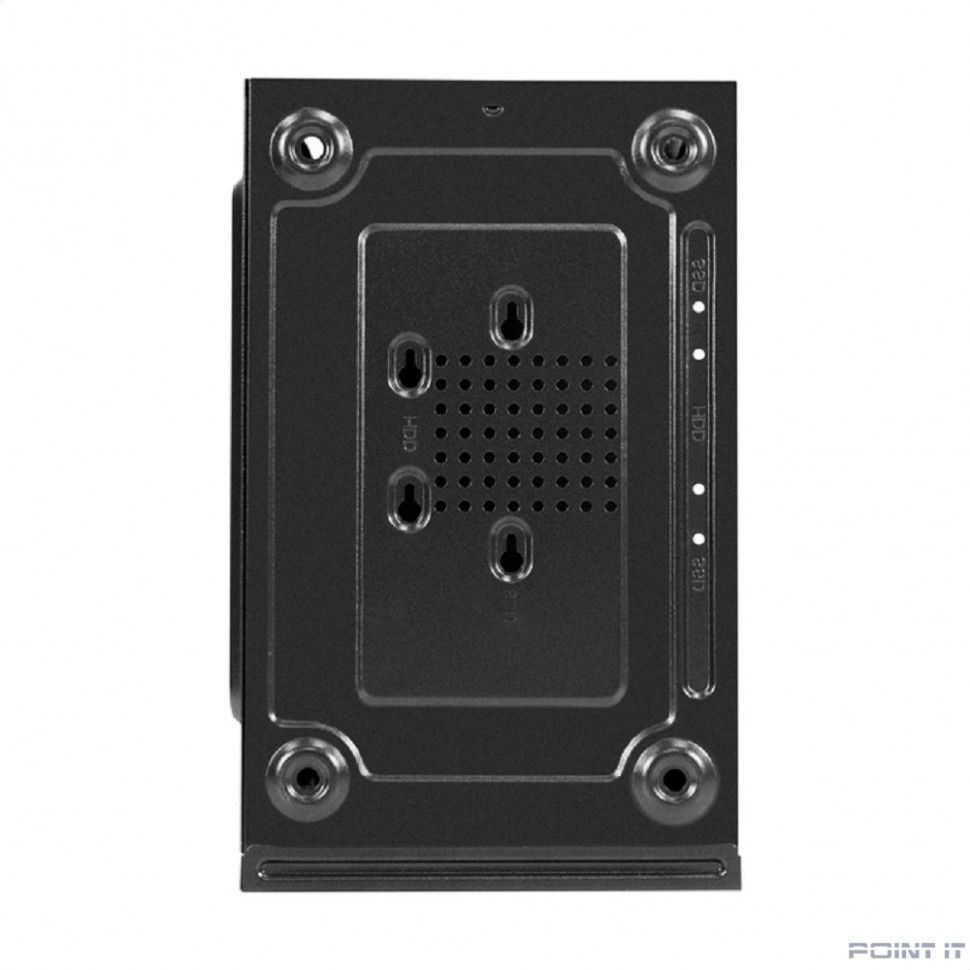 Exegate EX298159RUS Корпус Minitower ExeGate BAA-403 (mATX, без БП, 2*USB, HD Audio, черный)