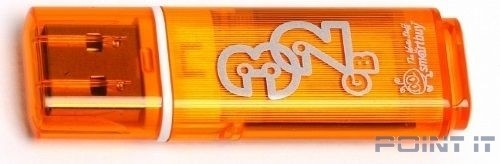 Smartbuy USB Drive 32Gb Glossy series Orange SB32GBGS-Or