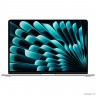 Ноутбук Apple MacBook Air 15-inch 2025 [MC6J4LL/A] (КЛАВ.РУС.ГРАВ.) Silver 15.3" Liquid Retina {(2560x1600) M4 10C CPU 10C GPU/24GB/512GB SSD/рекоменд.переходник 11007065}