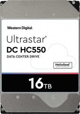 Жесткий диск SATA 16TB 7200RPM 6GB/S 512MB DC HC550 WUH721816ALE6L4_0F38466 WD