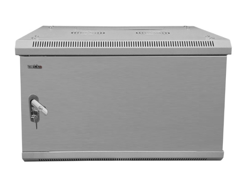Шкаф настенный 18U серия WMA (Wall Maestro) (600х600х905), передняя дверь металл, разборный, серый, Netko А