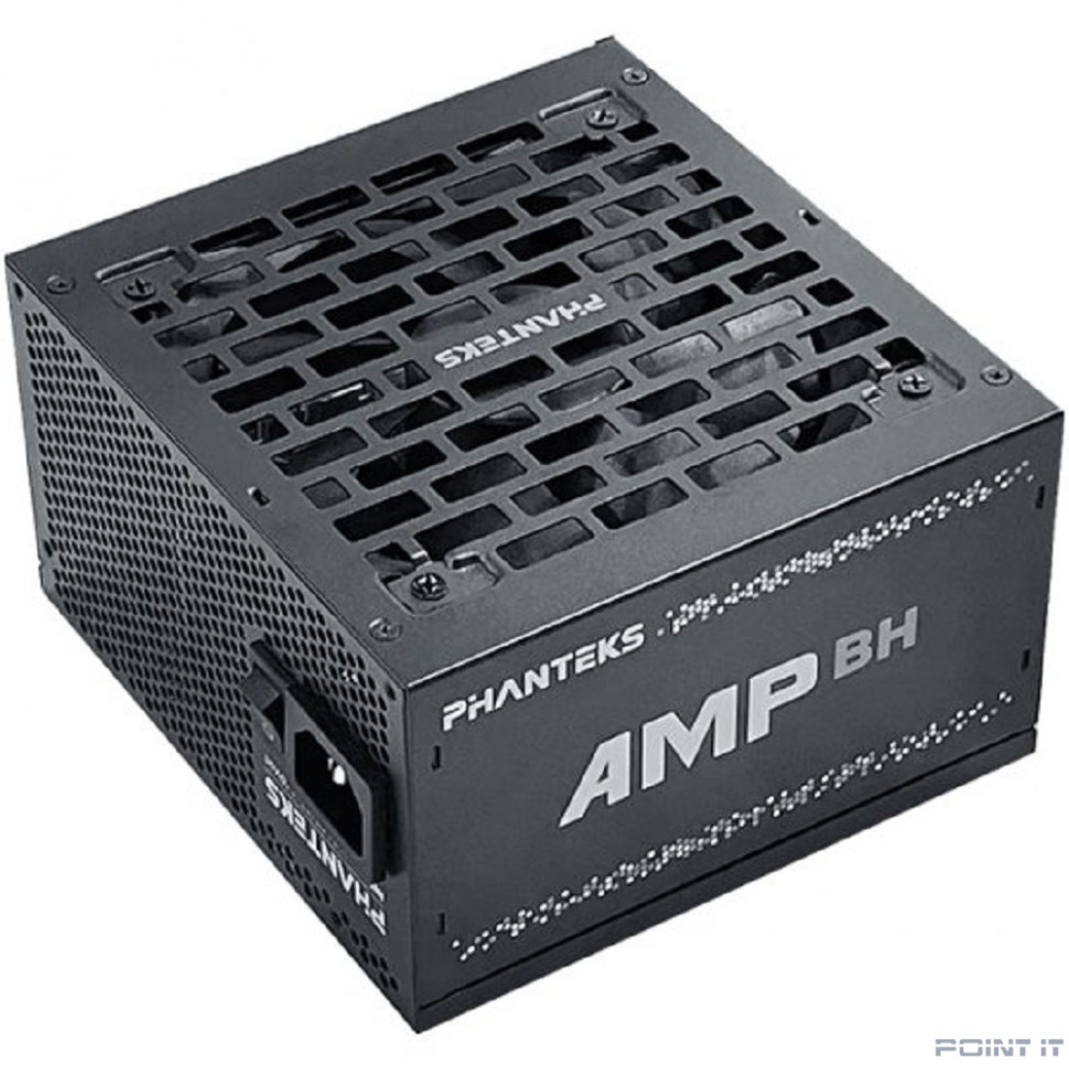 PHANTEKS Блок питания AMP BH 650W (80 Plus Bronze, ATX 3.1, APFC, 120mm Fan, Black) / PH-P650B_BK01