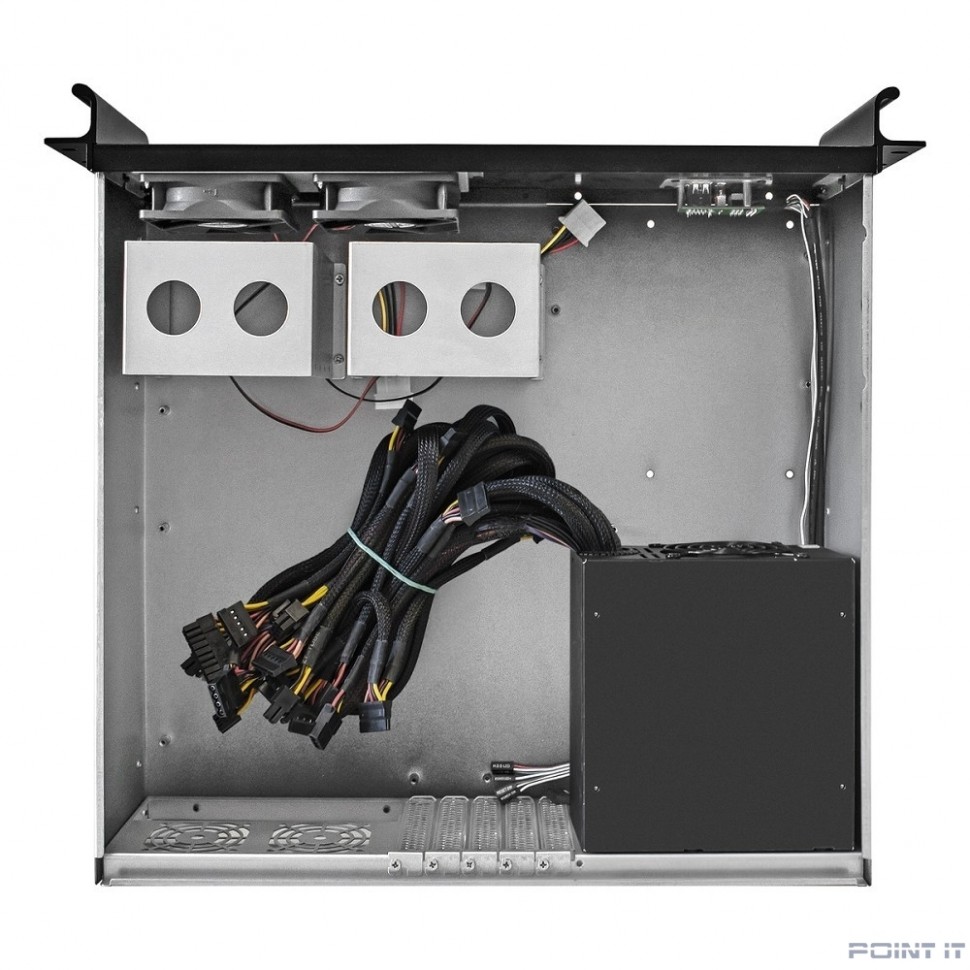 Exegate EX292704RUS Серверный корпус ExeGate Pro 3U390-11 <RM 19", высота 3U, глубина 390, БП 700ADS, USB>