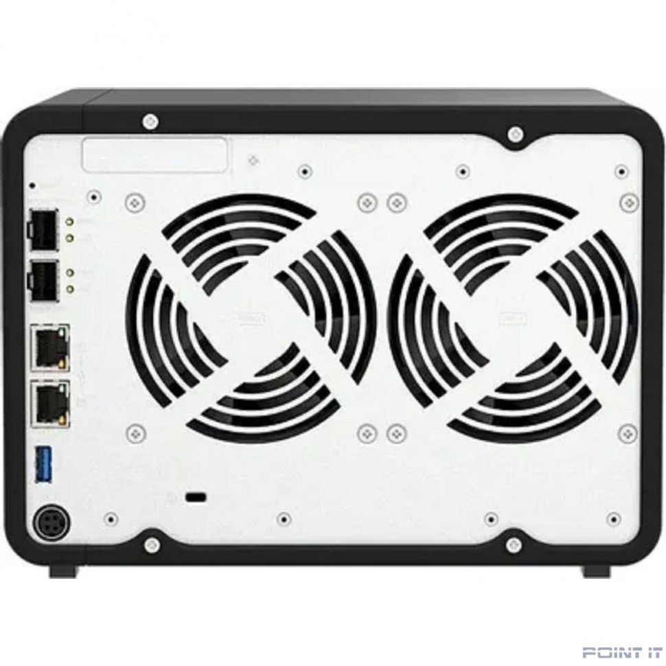 Сетевое хранилище без дисков/ SMB QNAP TS-632X-4G 6-bay 3.5" desktop NAS, AL524 4C 2.0GHz, 4GB DDR4 RAM (max 16GB), 2 x 10GbE SFP+, 2 x 2.5GbE, 1 x PCIe Gen3, 2 x USB 3.2 Gen1