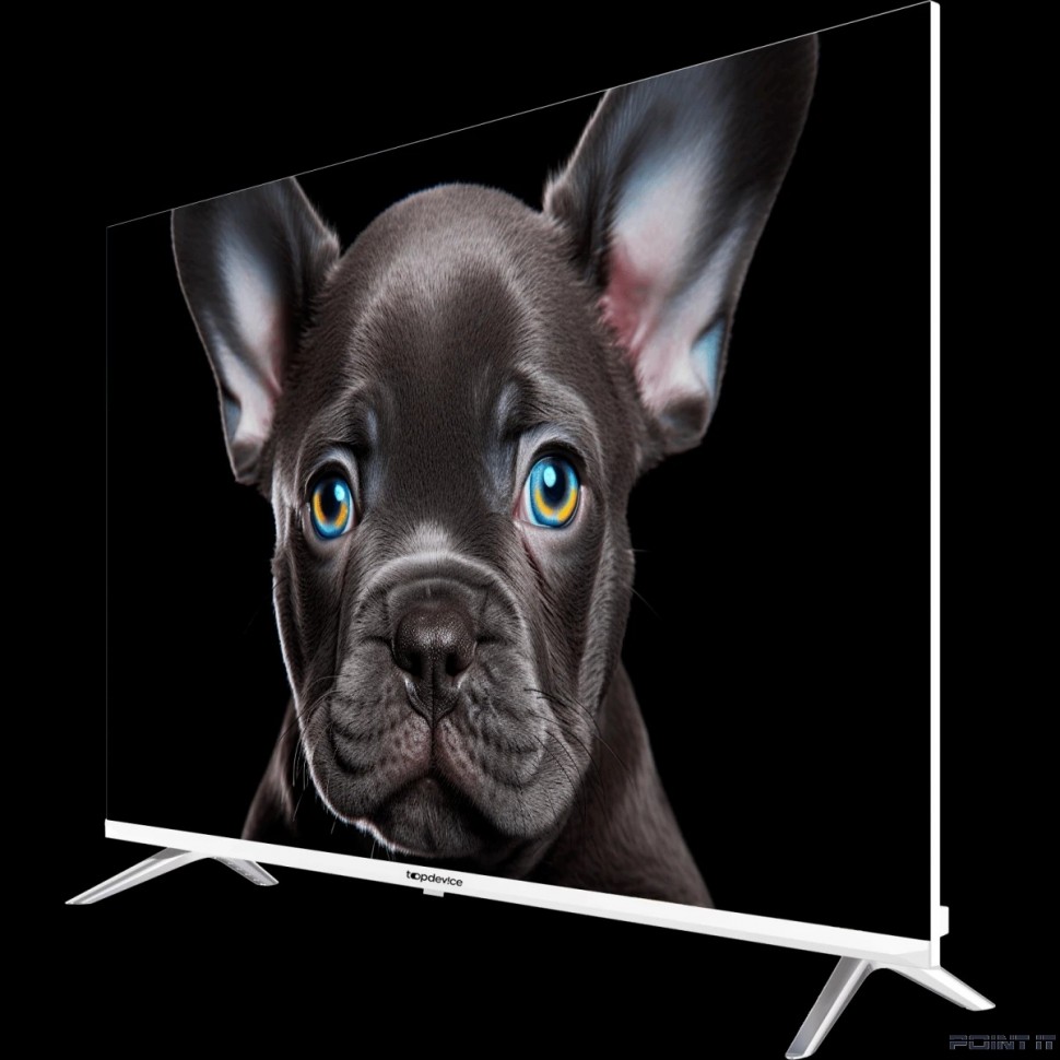 Topdevice 43" TDTV43CS08U_WE/UHD/VA/Smart SalyutTV/1.5-8Gb/BT/белый