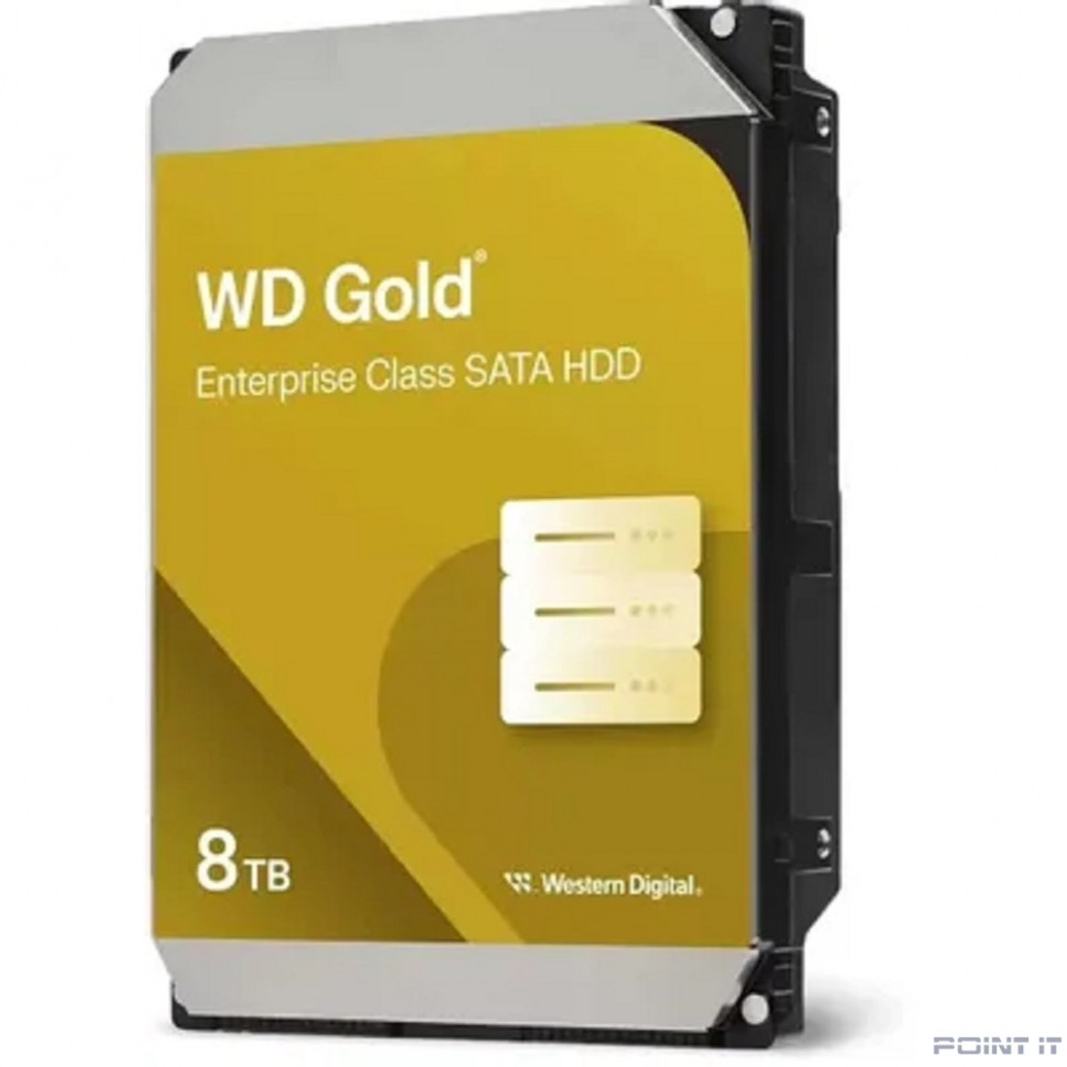 8TB WD Gold (WD8005FRYZ) {SATA III 6 Gb/s, 7200 rpm, 256Mb buffer}