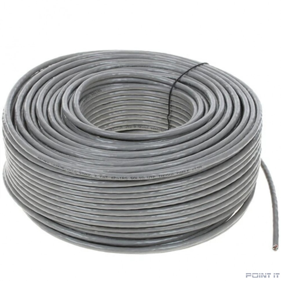5bites Кабель US6575-100A витая пара UTP / SOLID / 6CAT / 23AWG / CCA / PVC / 100M