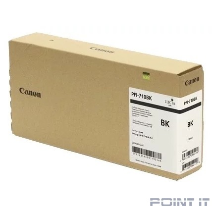 Canon PFI-710BK 2354C001 Картридж для CANON imagePROGRAF iPF TX-2000, iPF TX-3000, iPF TX-4000, 700 мл.
