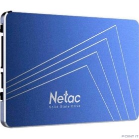 SSD 2.5&quot; Netac 128Gb N600S Series &lt;NT01N600S-128G-S3X&gt; Retail (SATA3, up to 540/490MBs, 3D NAND, 140TBW, 7mm)