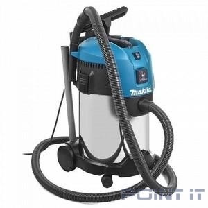 Makita VC3011L Пылесос [VC3011L] {1000Вт,3600л\м,210мбар,30л,шланг36ммх3.5м,10.5кг,кор,2нас,2 п\сб,щетка,2адапт,2труб }