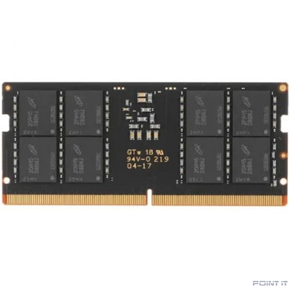 Модуль памяти Apacer 32GB DDR5 4800 SODIMM CL40, 1.2V, 2048x8, RTL