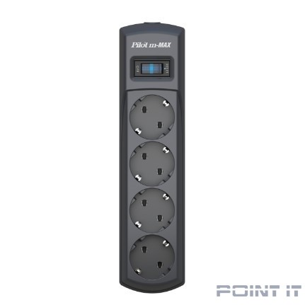 ZIS Сетевой фильтр m Max 5m {4 розетки, увеличенная мощность 3300 Вт}