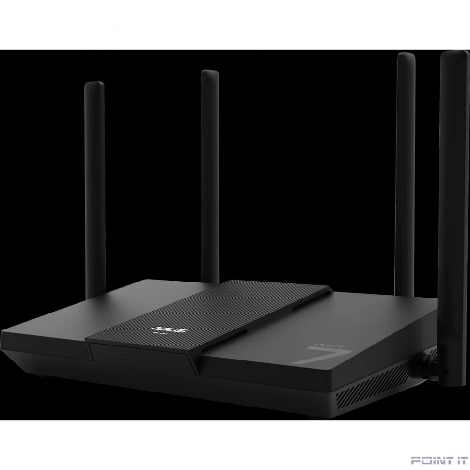 ASUS RT-BE50 Роутер беспроводной 3 LAN, 1000 Мбит/с, 2500 Мбит/с, 4 (802.11n), 5 (802.11ac), 6 (802.11ax), 7 (802.11be), Wi-Fi 3570 Мбит/с, IPv6