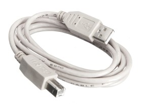Кабель шт.USB A - шт.USB В 1.1 (1,5м), серый, блистер, Netko РАСПРОДАЖА