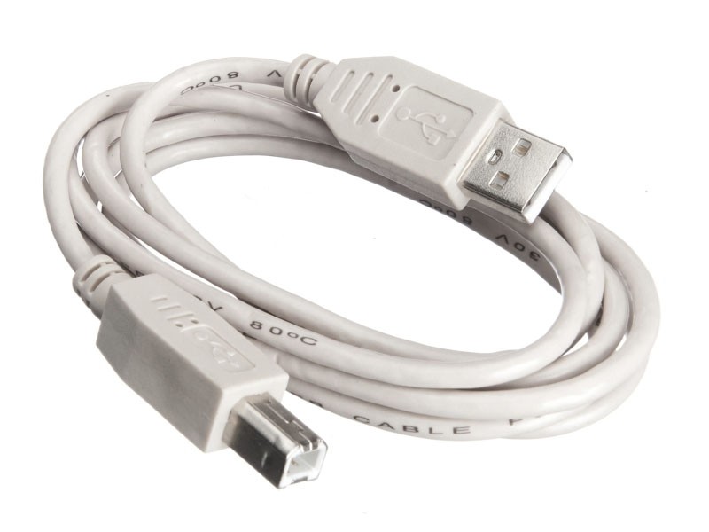Кабель шт.USB A - шт.USB В 1.1 (1,5м), серый, блистер, Netko РАСПРОДАЖА