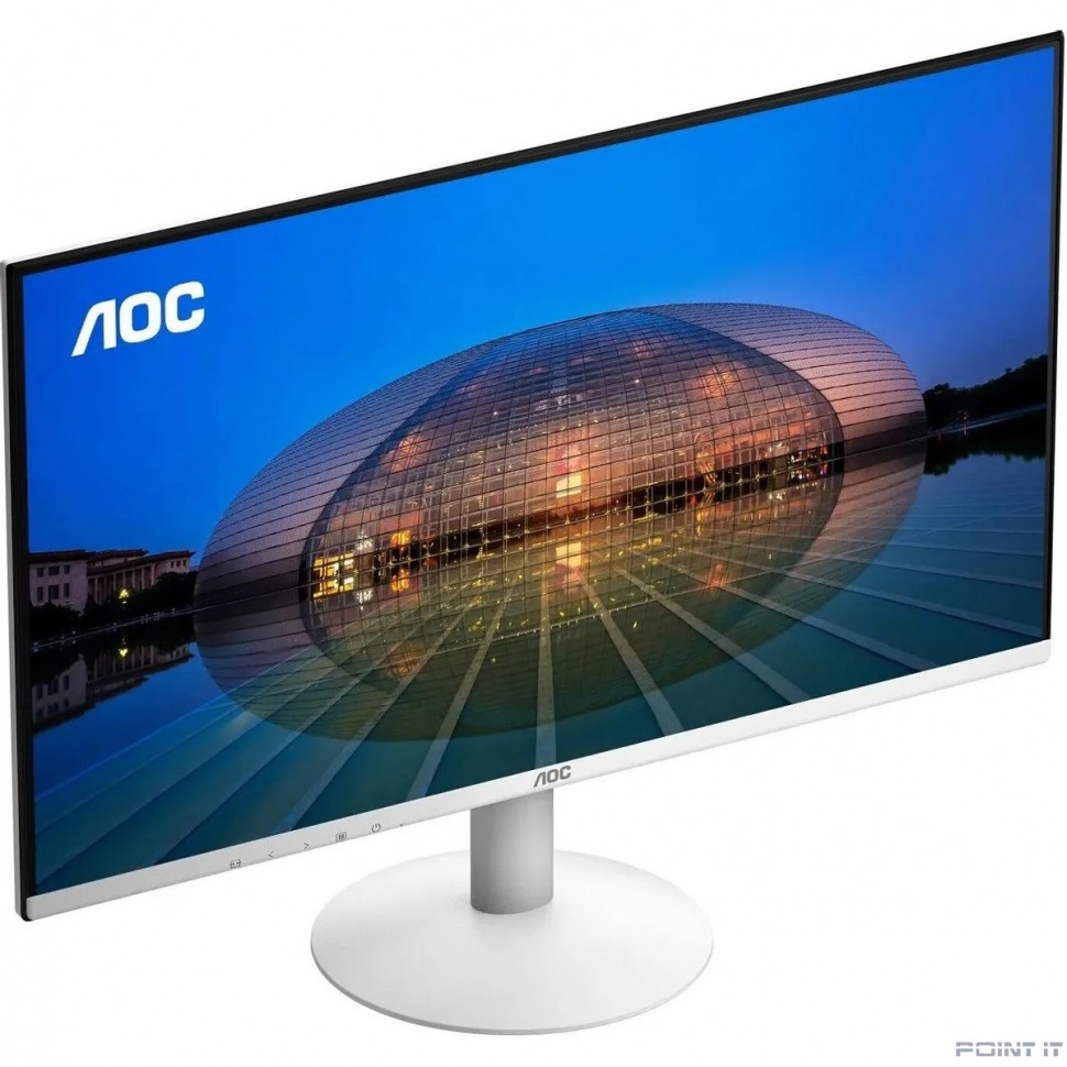 Монитор LCD AOC 23.8" 24B30H3/BW белый {IPS 1920x1080 120Hz 1ms 178/178 300cd 1500:1 8bit D-Sub HDMI1.4}