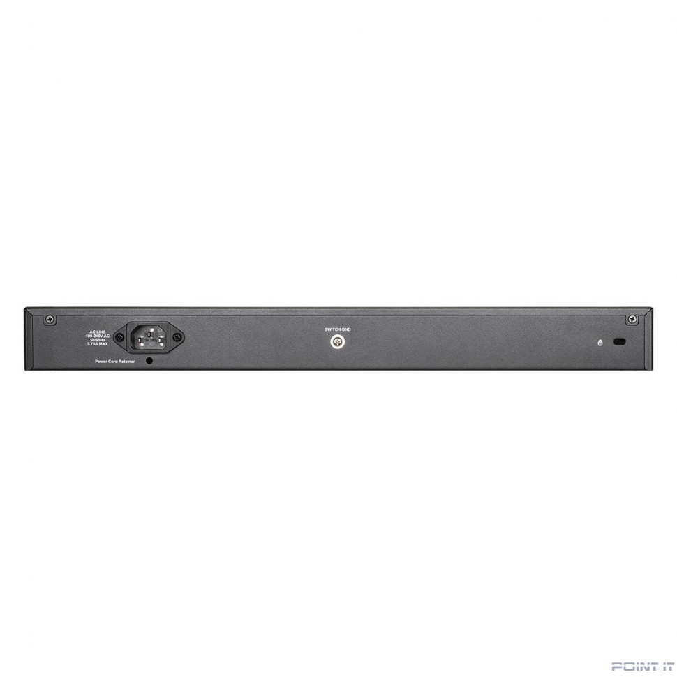 D-Link DGS-1210-52MP/F4A PROJ Настраиваемый L2 коммутатор с 48 портами 10/100/1000Base-T и 4 комбо-портами 100/1000Base-T/SFP (48 портов PoE 802.3af/at, PoE-бюджет 370 Вт)
