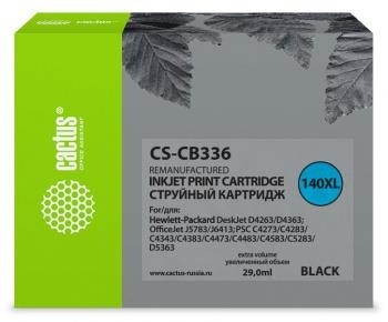 Картридж BLACK NO.140XL 29ML CS-CB336 CACTUS