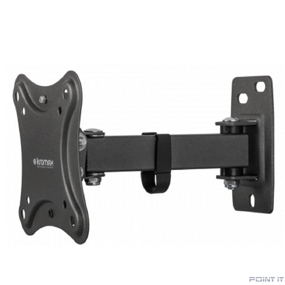 Kromax CORBEL-2 черный 10"-32" макс.25кг настенный поворот и наклон