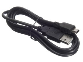 Кабель шт.USB A - шт.mini USB B 2.0 (1,5м), черный, блистер. Netko РАСПРОДАЖА