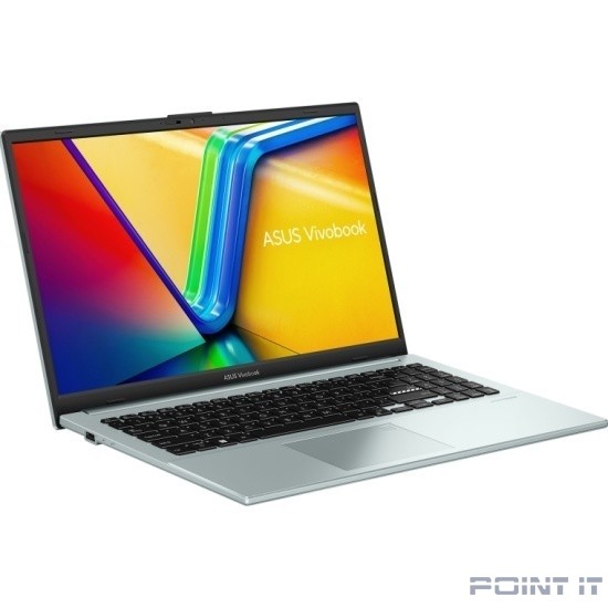 Ноутбук ASUS Vivobook Go 15 E1504FA-BQ089 [90NB0ZR3-M00L20] Green Grey 15.6" {FHD Ryzen 5 7520U/8192Mb/512PCISSDGb/AMD Radeon/DOS}